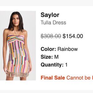 Saylor "Tulla" Mini Dress
